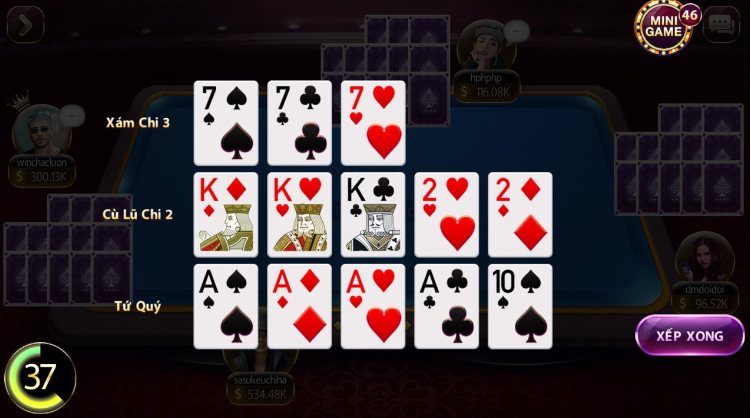 Kỹ năng chơi bài mậu binh chuyên nghiệp nhất tan bài