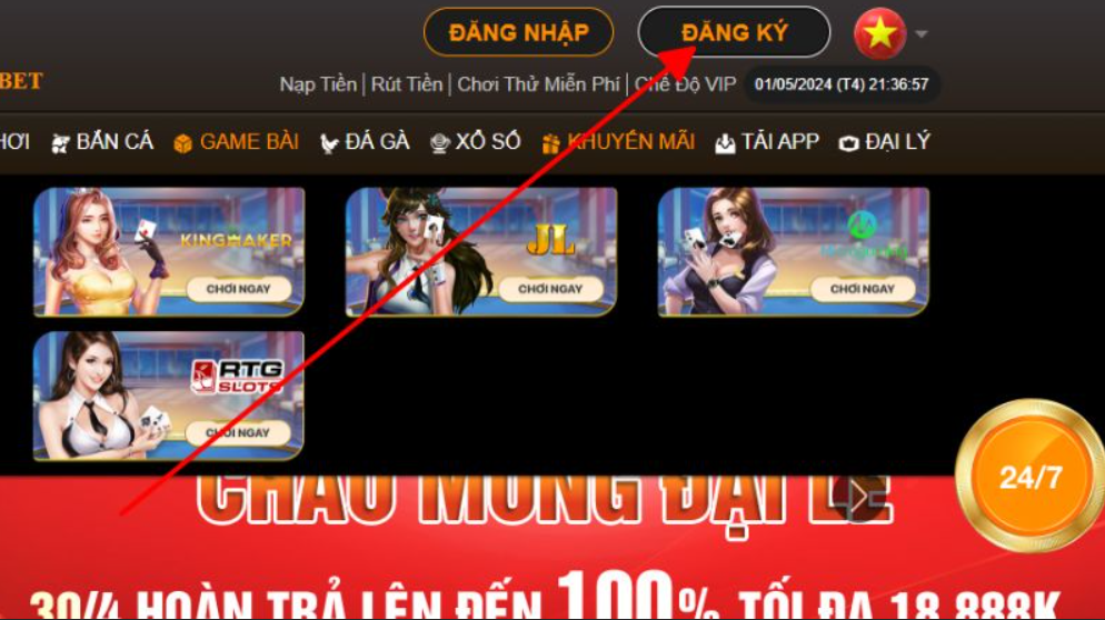 Hướng dẫn tạo tài khoản game tại nhà cái 789bet Hướng dẫn tạo tài khoản game tại nhà cái 789bet