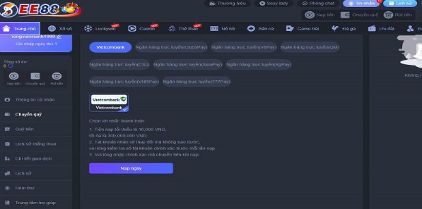 Những lưu ý khi áp dụng cách rút tiền EE88 Những lưu ý khi áp dụng cách rút tiền EE88