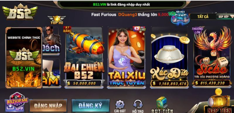 Review chi tiết về sân chơi cá cược B52Club Review chi tiết về sân chơi cá cược B52Club