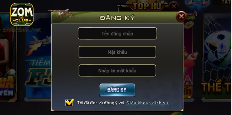 Chơi game trên Zomclub chỉ với 4 bước đơn giản