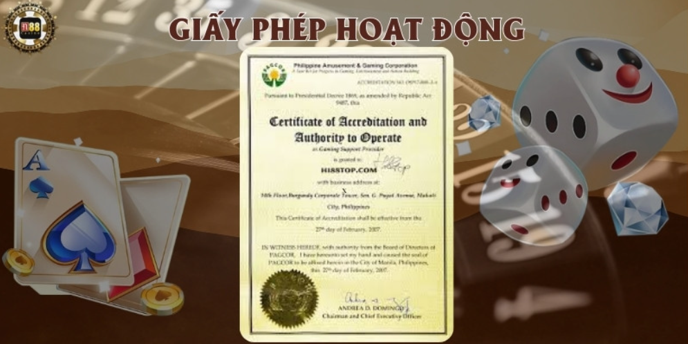 Được giám sát chặt chẽ dưới sự quản lý của PAGCOR